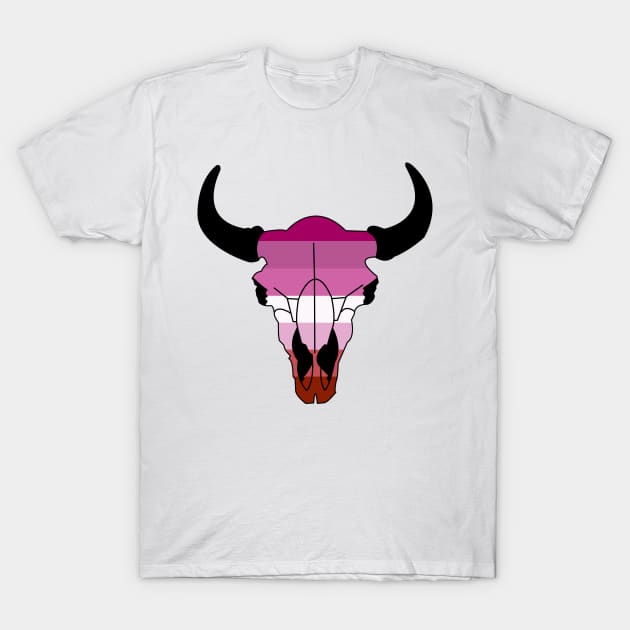 Bison Lesbian Pride! T-Shirt by somekindofguru